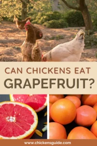 can chickens eat grapefruit